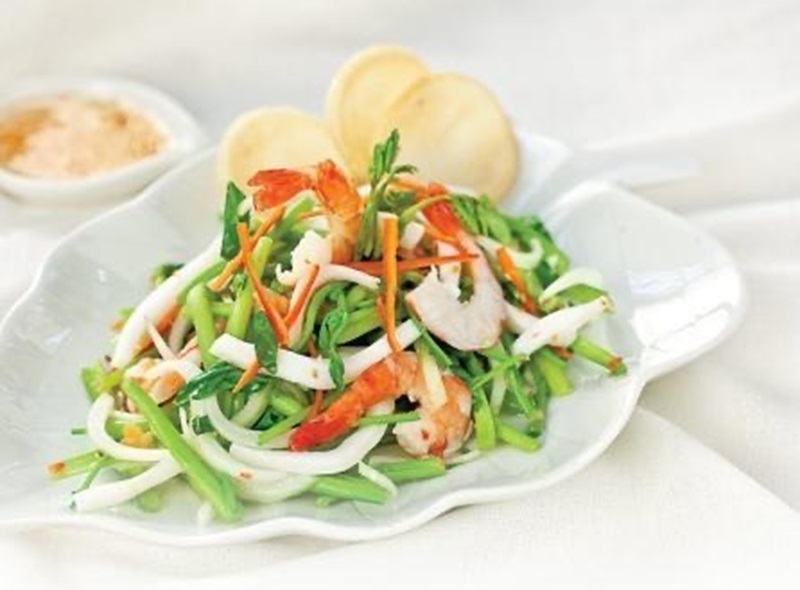 Rau nhút nấu gì ngon 1