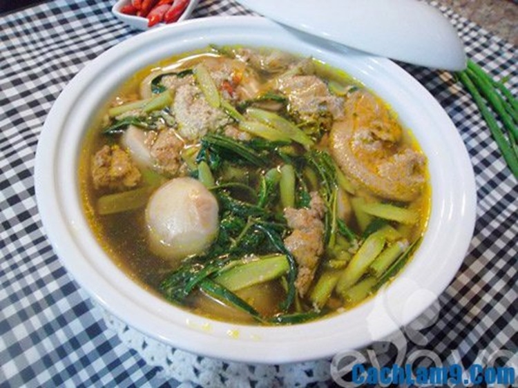 Rau nhút nấu gì ngon 4