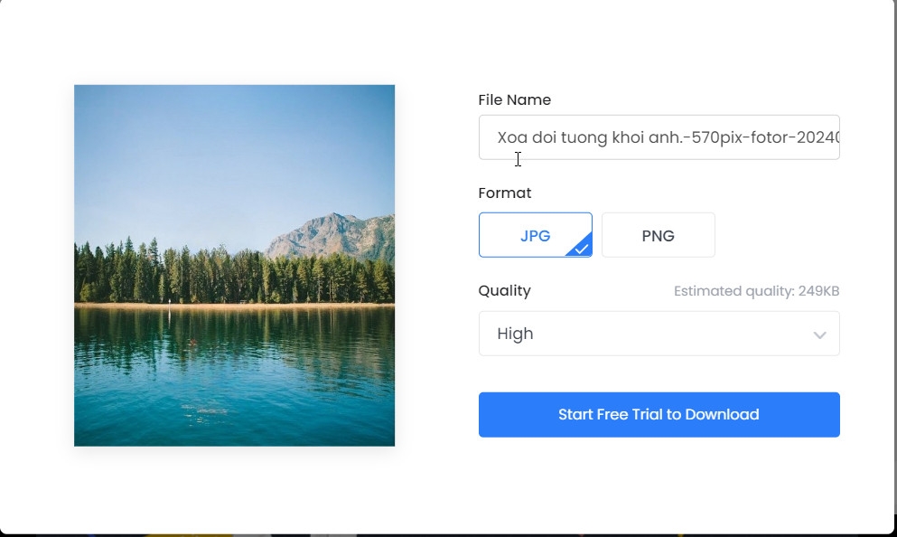 Bật mí cách xóa người trong ảnh Online - hình 8