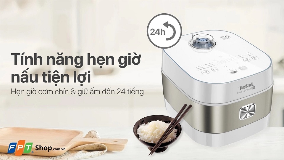 Nồi cơm điện cao tần Tefal 1.5 lít RK762168