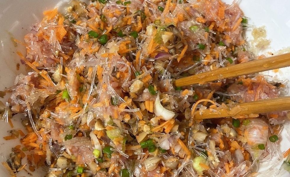 làm nhân bánh samosa