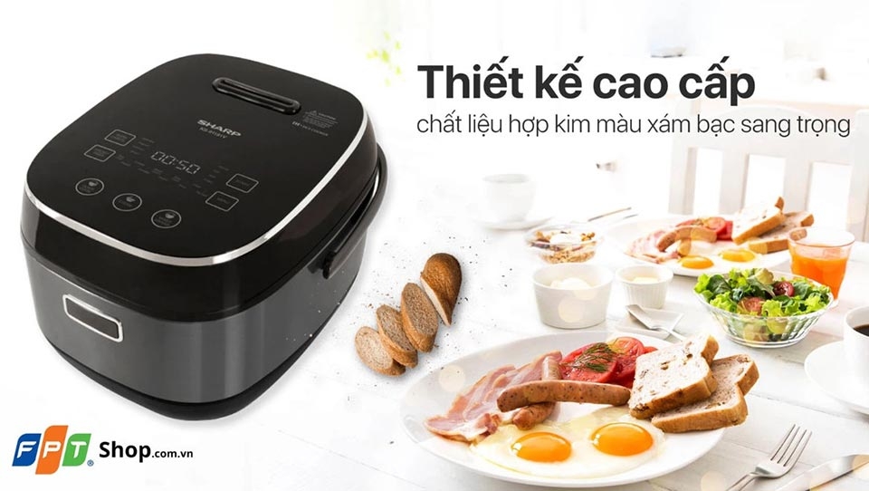 Nồi cơm điện cao tần Sharp 1.8 lít KS-IH191V-BK