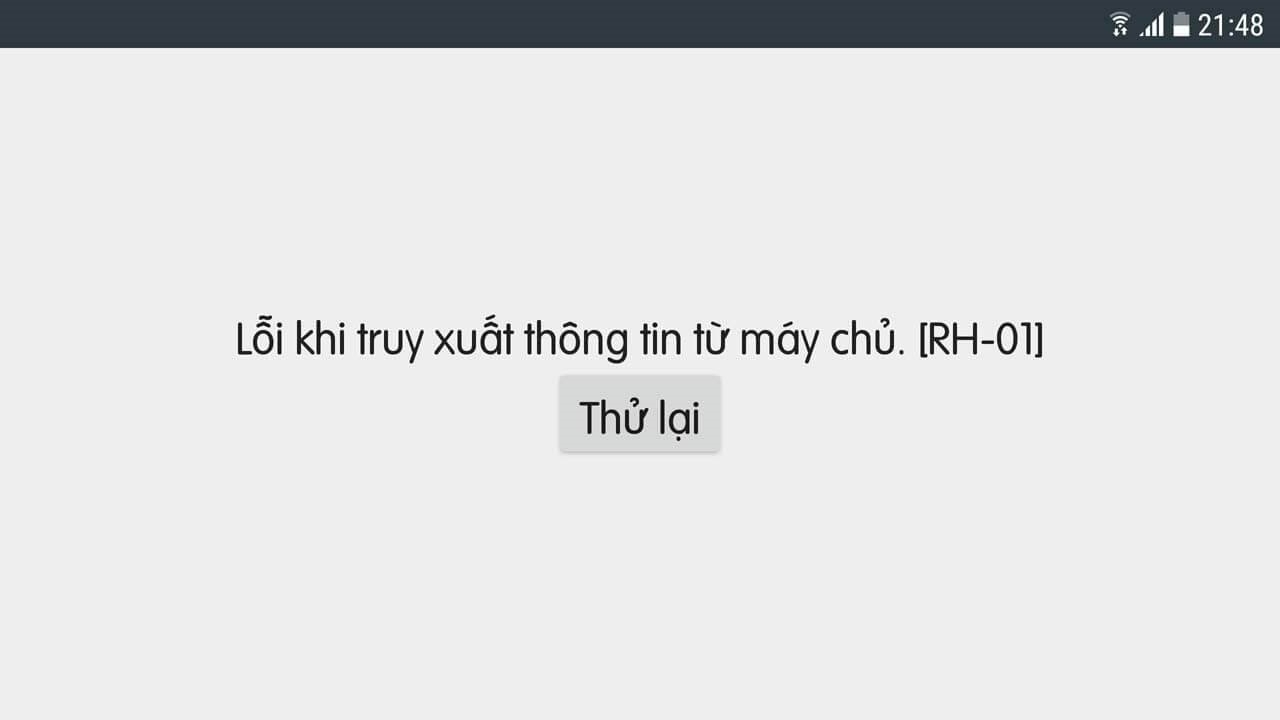 lỗi truy xuất thông tin từ máy chủ CH Play - hình 2