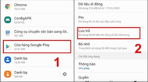 lỗi truy xuất thông tin từ máy chủ CH Play - hình 4