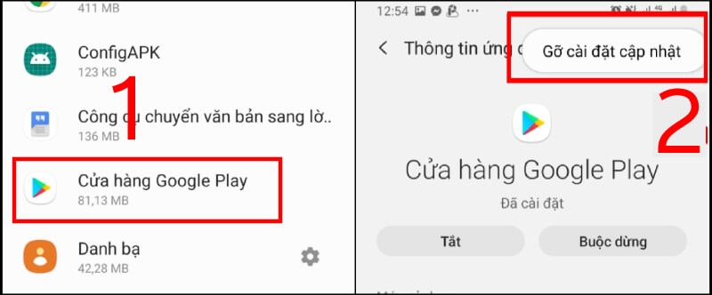 lỗi truy xuất thông tin từ máy chủ CH Play - hình 8