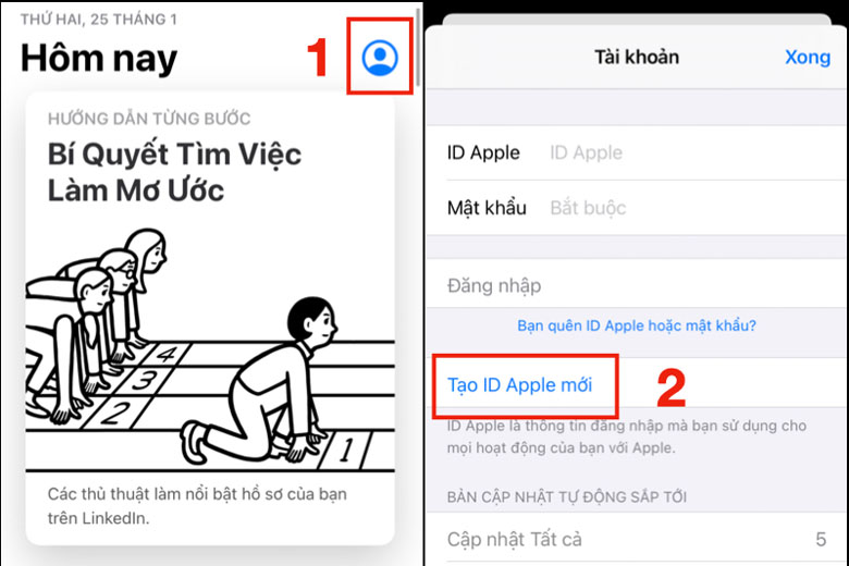 cách tạo iCloud mới khi đã có iCloud cũ - hình 2