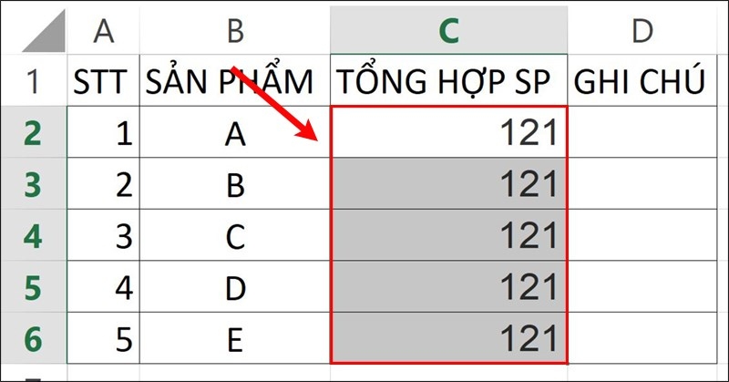 tổng hợp dữ liệu từ nhiều sheet - hình 6