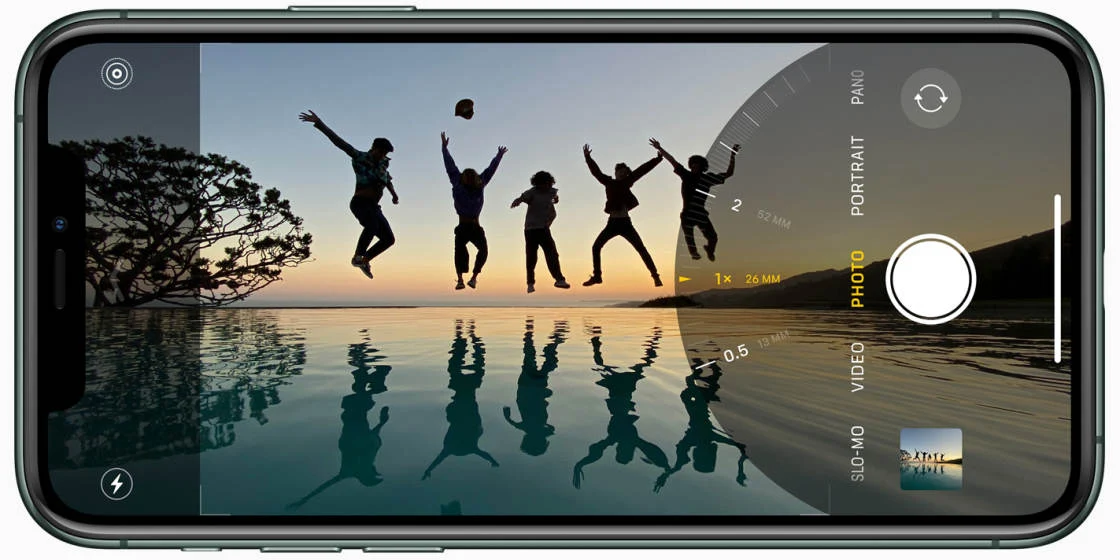 Góc chụp 0.5 trên iPhone Xs Max 6
