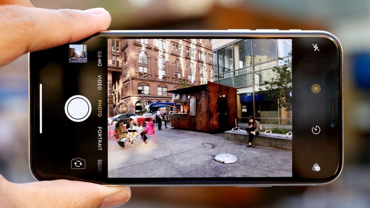 Góc chụp 0.5 trên iPhone Xs Max 7