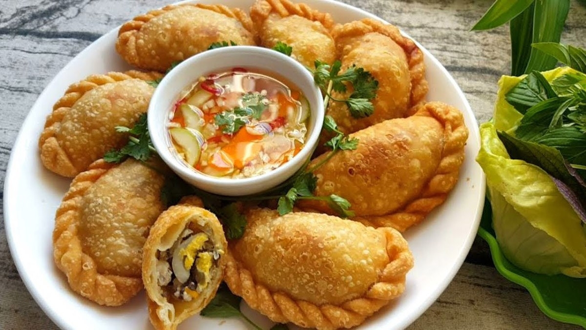 Cách làm bánh xếp chiên bằng nồi chiên không dầu (ảnh 5)