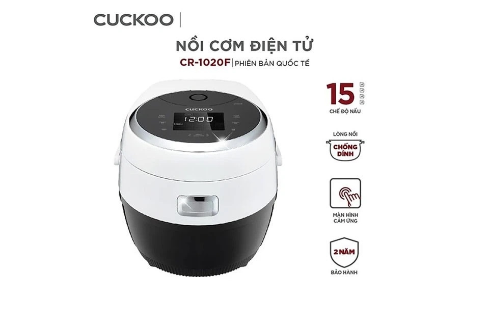 Nồi cơm điện Cuckoo 1.8L CR-1020F