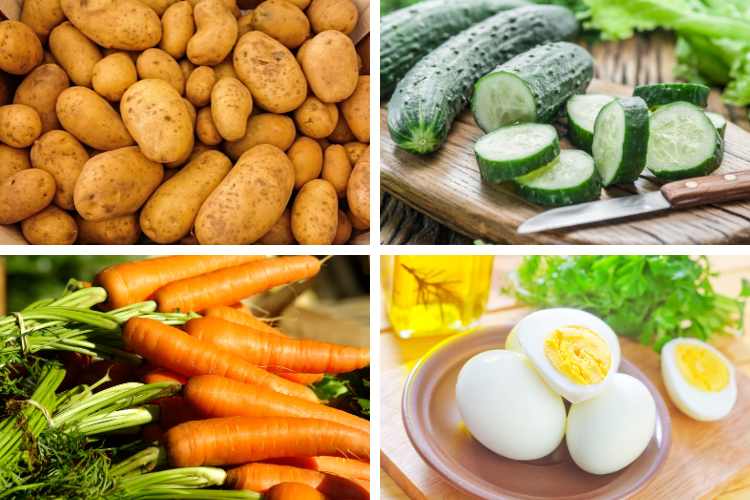 cách làm salad khoai tây bằng nồi áp suất hình 2