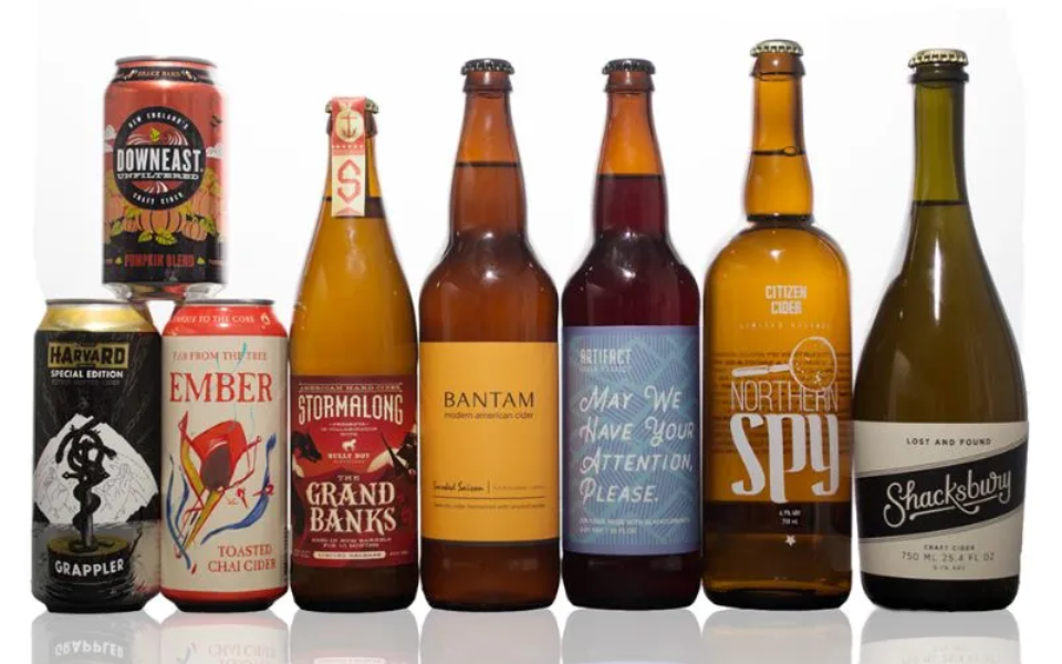 Phân loại cider theo màu sắc