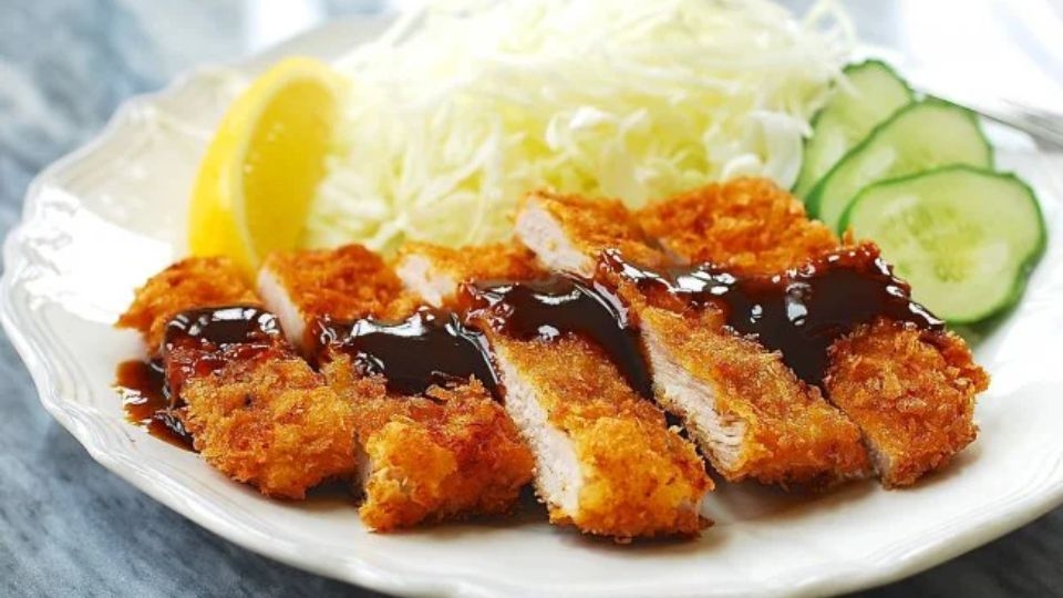 Thịt heo chiên xù kiểu Nhật