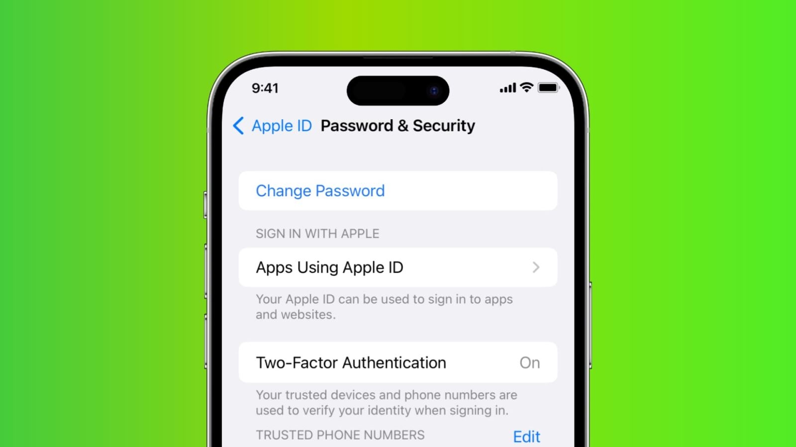 đổi mật khẩu iCloud - hình 1