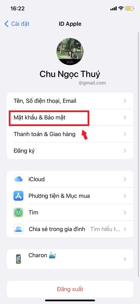 đổi mật khẩu iCloud - hình 5