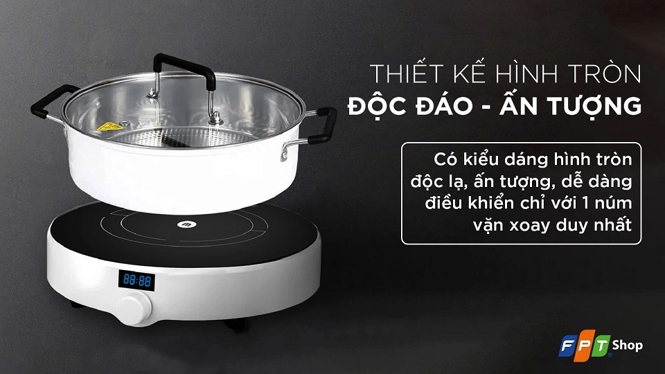 Bếp điện từ đơn Mishio MK218