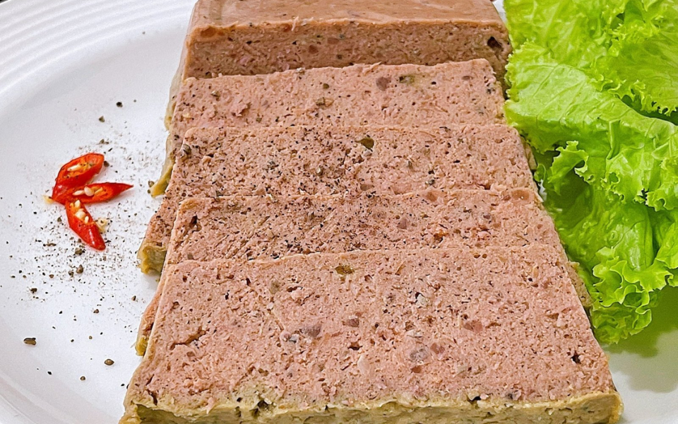 Pate có hàm lượng natri cao