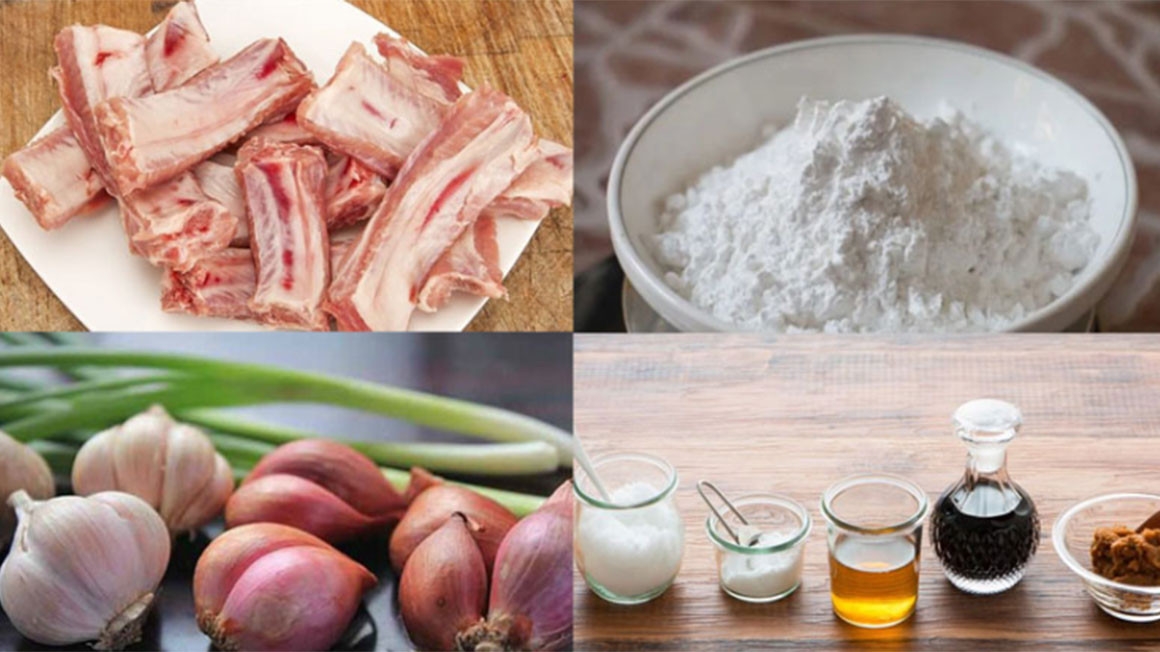 cách làm sườn nướng BBQ bằng nồi chiên không dầu (Ảnh 1)