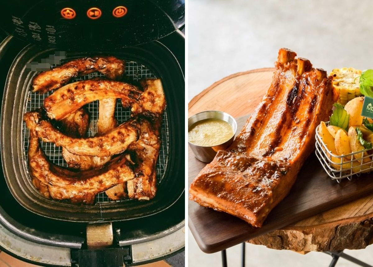 cách làm sườn nướng BBQ bằng nồi chiên không dầu (ảnh 5)