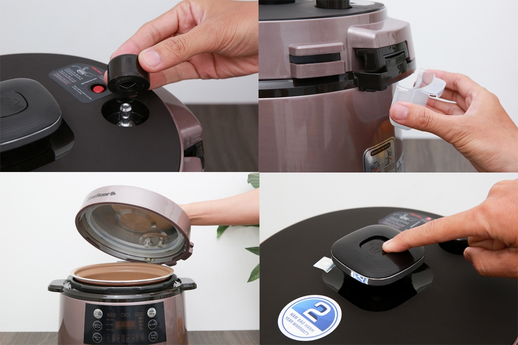 cách sử dụng nồi áp suất bluestone (Ảnh 2)