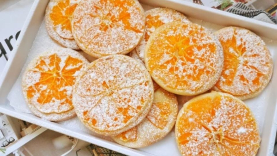 Bánh quy cam tươi