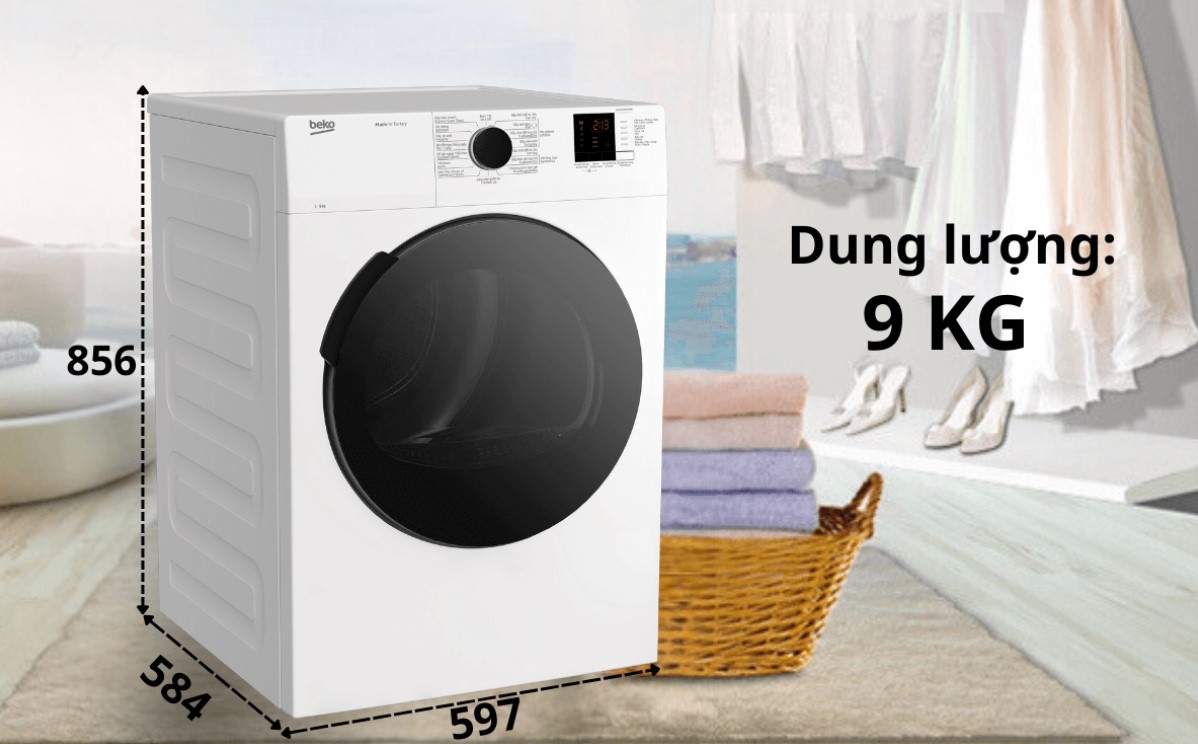 Máy sấy quần áo Beko của nước nào? Có nên sử dụng máy sấy quần áo Beko không? 3
