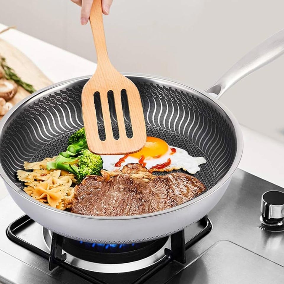 Chảo xào inox 304 - Ảnh 01