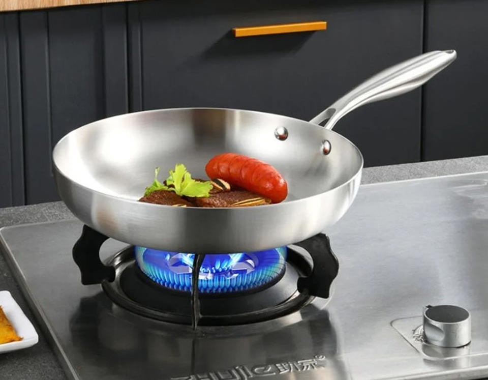 Chảo xào inox 304 - Ảnh 02