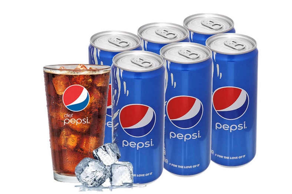 Nước ngọt có ga Pepsi.