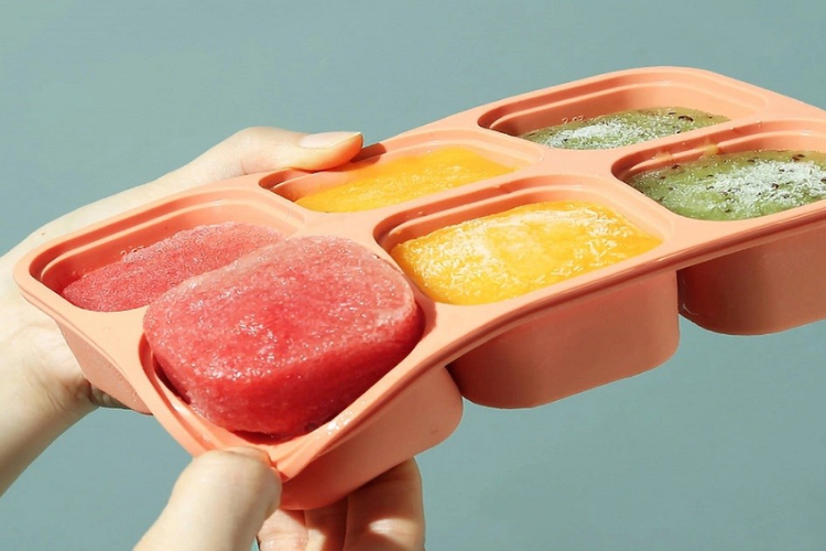 trữ đông rau cho bé ăn dặm 5