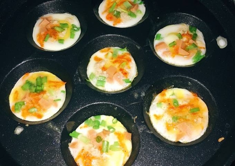 Cách làm trứng cút nướng 4