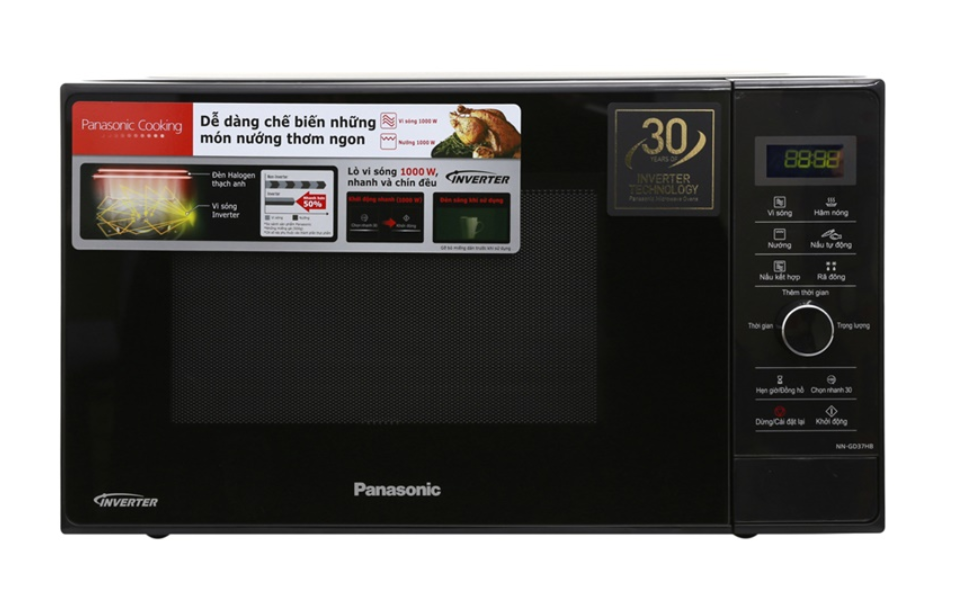 Lò vi sóng có nướng Panasonic NN-GD37HBYUE 23 lít