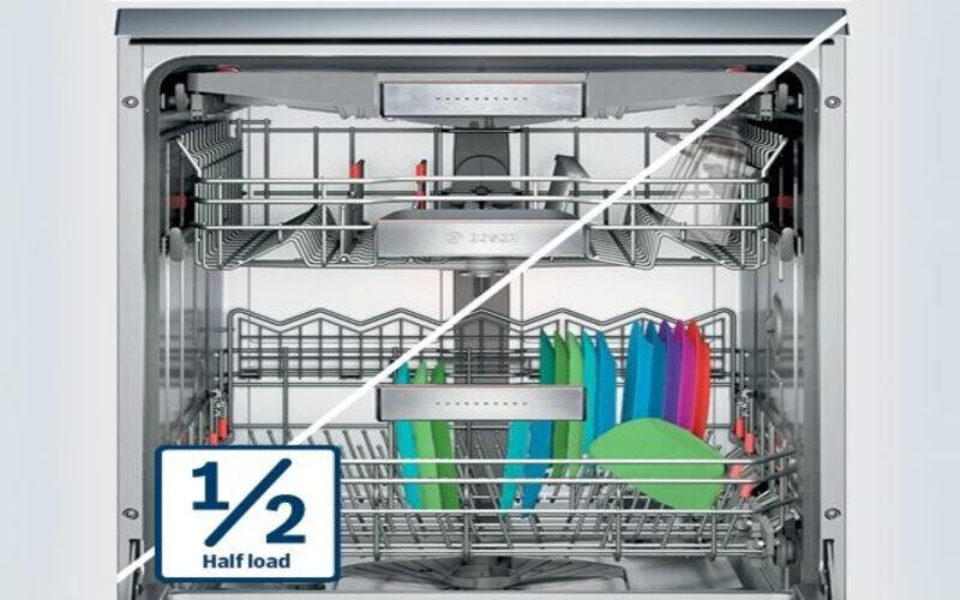 Chế độ rửa nửa tải vẫn làm sạch tốt nếu bạn sử dụng đúng cách