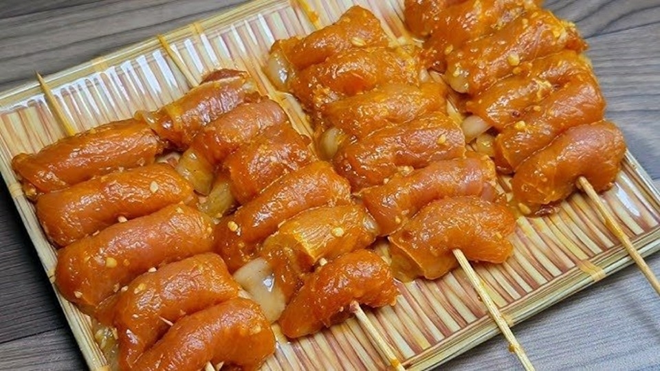 Cách làm thịt nướng kim tiền 8