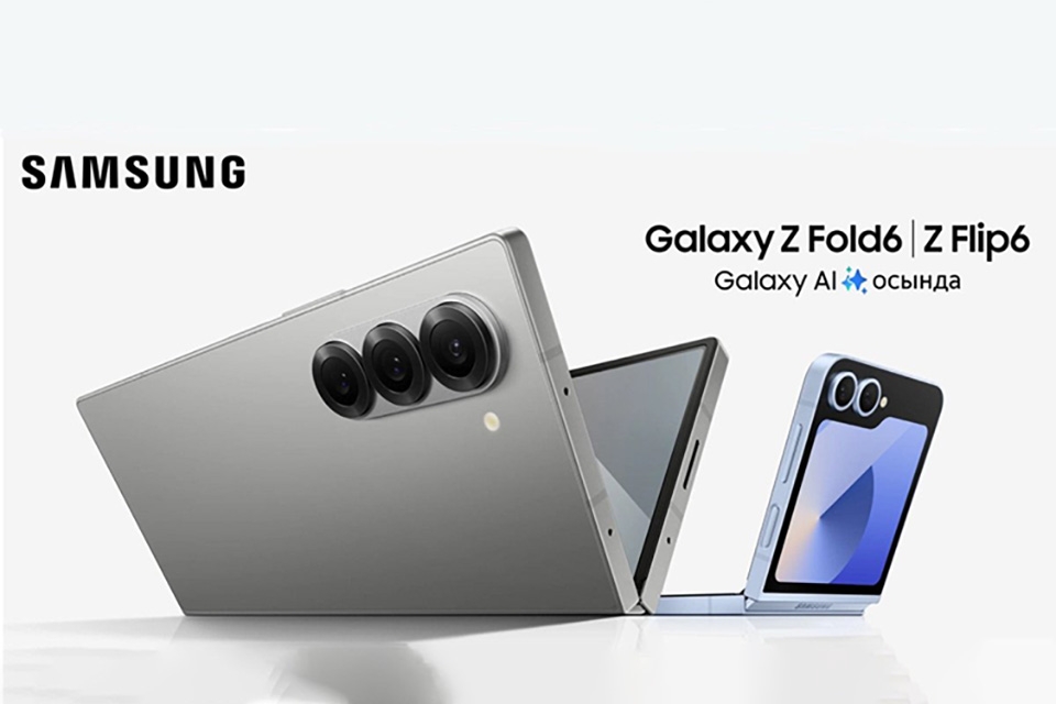 Ảnh báo chí Galaxy Z Fold6 và Z Flip6