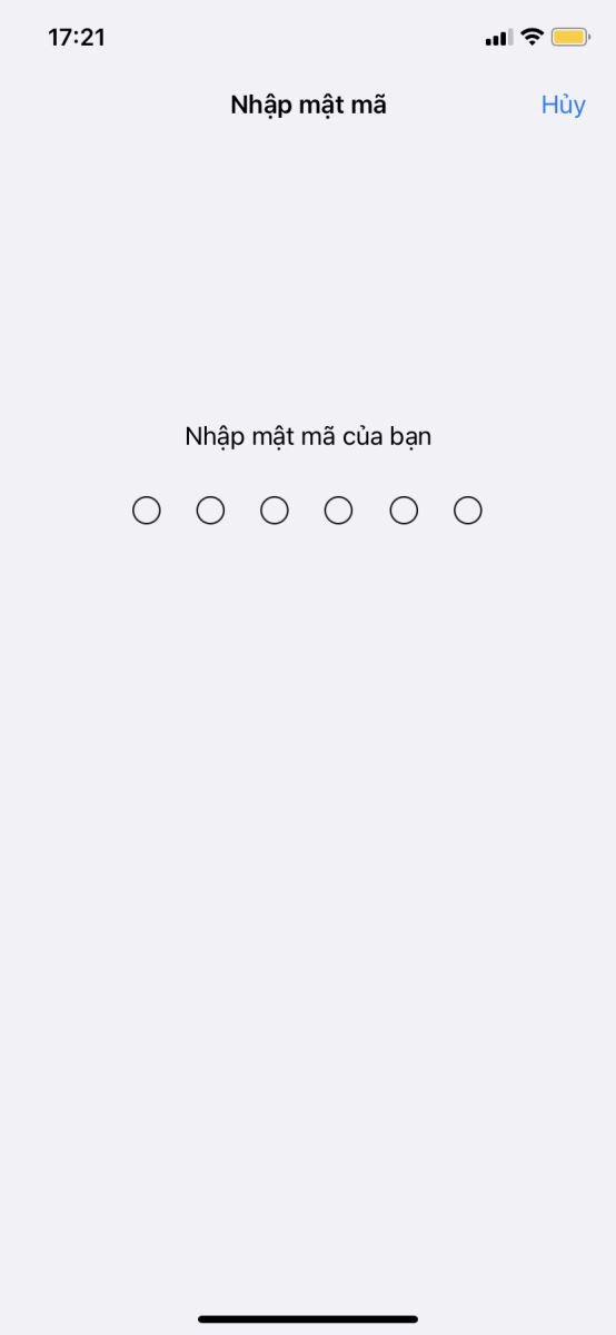 thay đổi mật khẩu điện thoại iPhone - hình 7