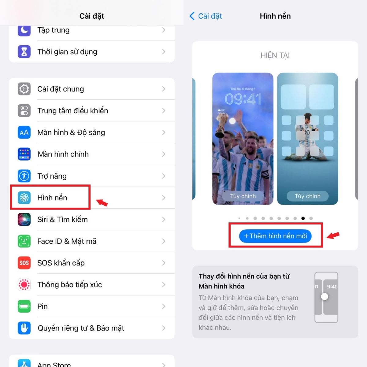cách cài đặt hình nền iPhone - hình 10