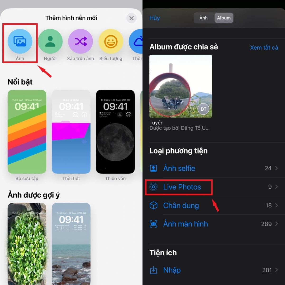 cách cài đặt hình nền iPhone - hình 11