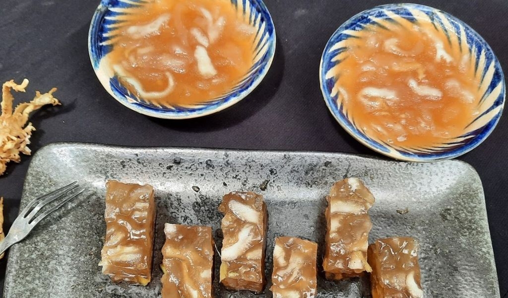 Cách nấu rau câu sợi khô giòn sần sật đơn giản giải nhiệt mùa hè, ai ăn cũng thích 3