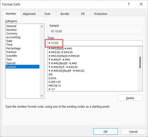 Chia sẻ cách viết phân số trong Excel - hình 12