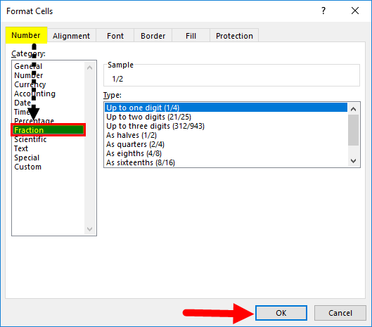 Chia sẻ cách viết phân số trong Excel - hình 9