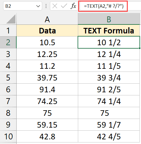 Chia sẻ cách viết phân số trong Excel - hình 15