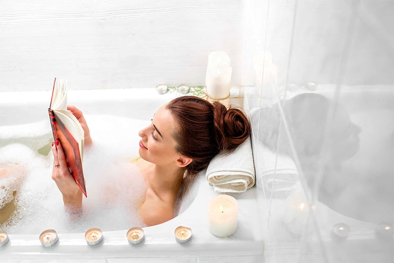 Tạo bọt bồn tắm hình 3