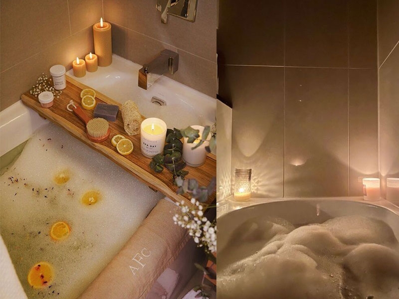 Tạo bọt bồn tắm hình 5