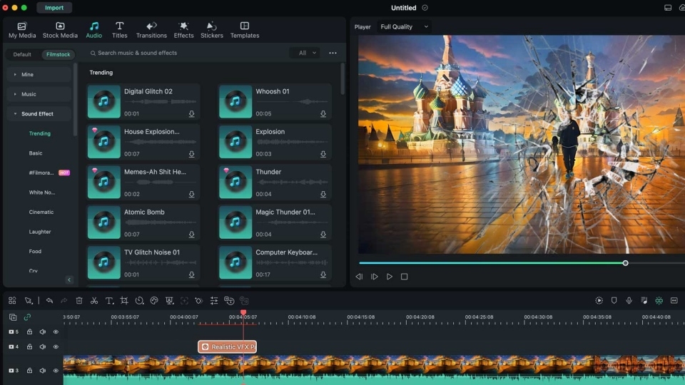 Filmora hỗ trợ dùng trên nhiều nền tảng khác nhau như Android, iOS, Windows và macOS