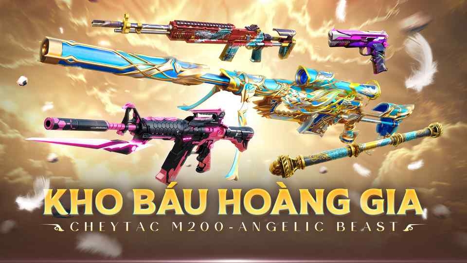 Các loại vũ khí chiến đấu đa dạng 