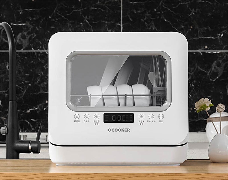 Review máy rửa bát mini hình 1