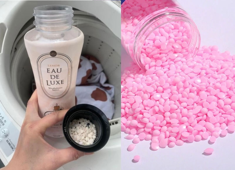 Cách sử dụng viên xả vải cho máy giặt hình 4
