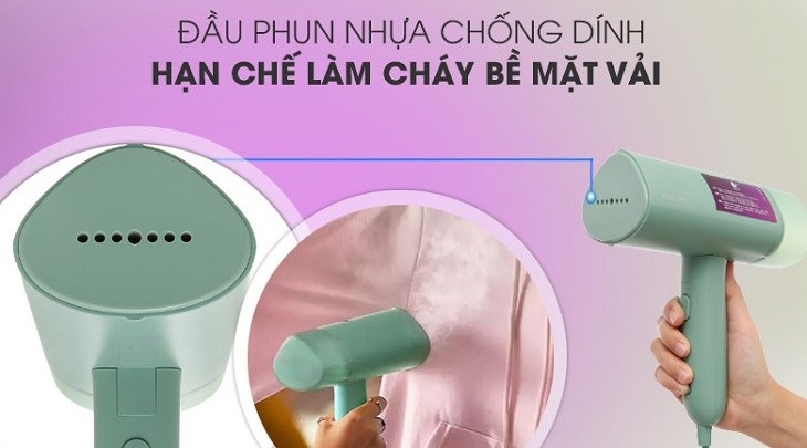 Bàn ủi hơi nước cầm tay Philips: TOP 6 lý do bạn nhất định phải sở hữu ngay 6